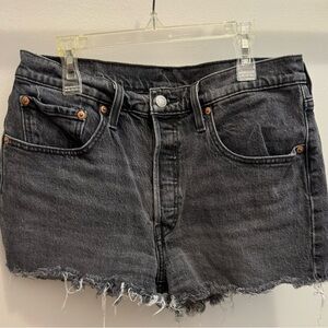 Levi’s 501 High Waisted Denim Shorts - Size 30